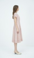 SIXDO G-Stripe Orange Dress for Women